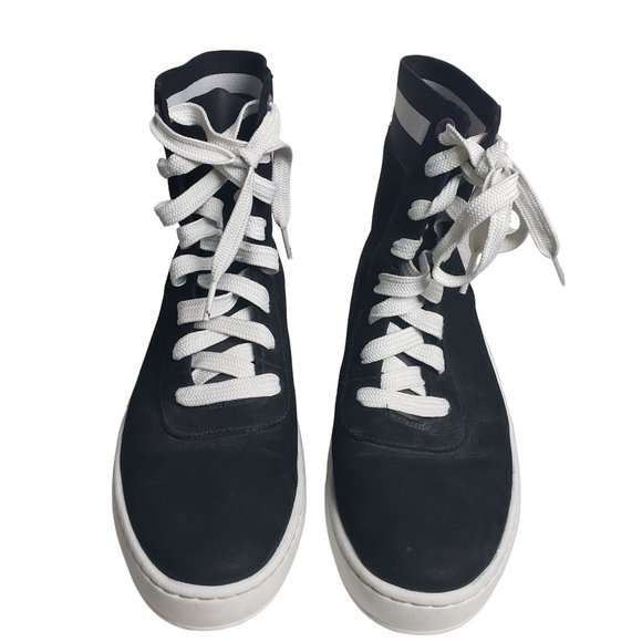 Timberland Womens Size 9.5 Black / White Ruby Ann Sneaker‎ Boots Lace Front - Picture 1 of 11